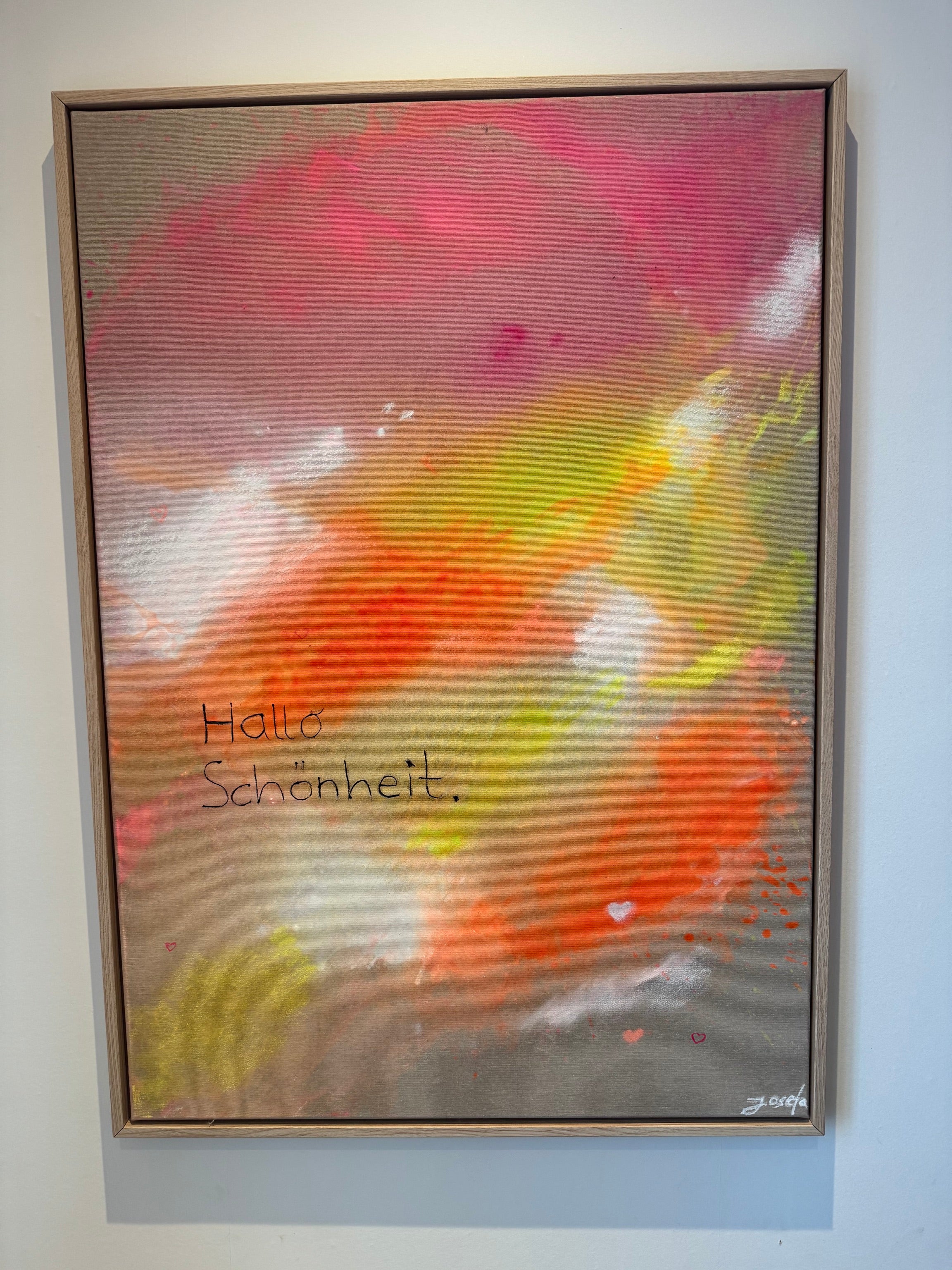"Hallo Schönheit"